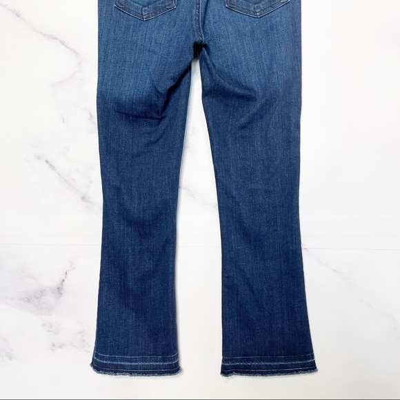 Veronica Beard Carolyn 10” Baby Boot Lace Up Raw Hem Jeans - Picture 13 of 16